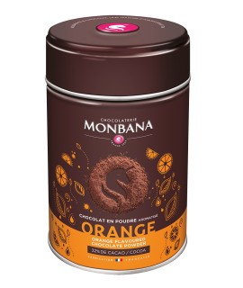 Chocolat chaud aromatisé à l’orange 