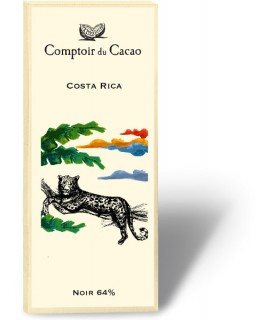tablette 80 grs chocolat noir COSTA RICA