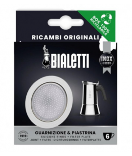Kit joints + filtre cafetière inox