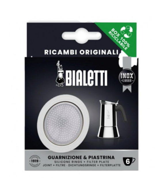 Kit joints + filtre cafetière inox