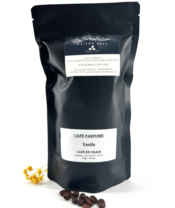 Café parfumé Vanille