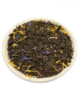 Thé Noir - Earl grey fleurs bleues