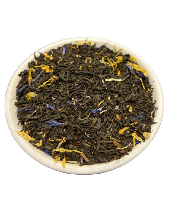 Thé Noir - Earl grey fleurs bleues