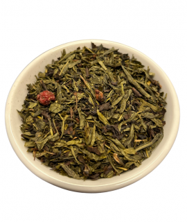 Thé vert parfumé - Sencha groseille